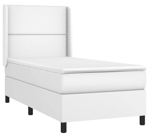 VidaXL Fehér Ágy - 100x200 cm - LED-es