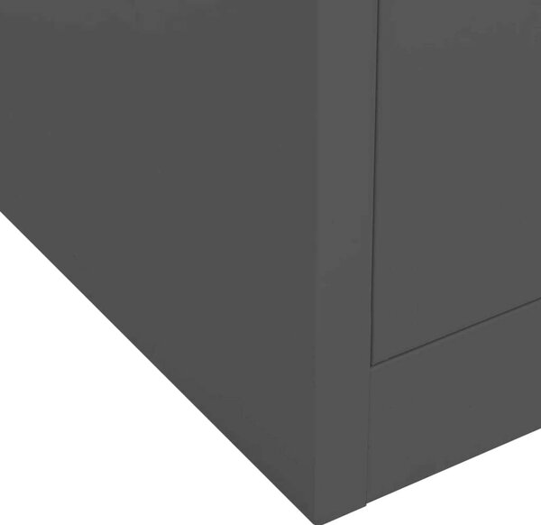 VidaXL Acél Irodai Szekrény - 90x40x102 cm