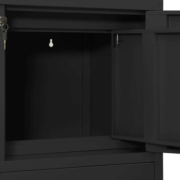 VidaXL Acél Irodai Szekrény - 90x40x102 cm