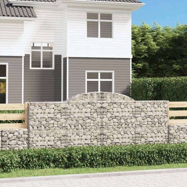 Gabion Kosár - Íves - 2 db - 300x30x120/140cm