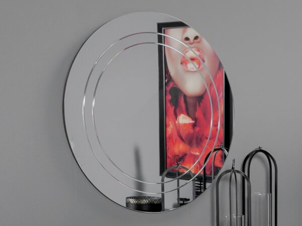 NATALI design kerek tükör - 100cm