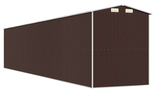 VidaXL Kerti Fészer - Acél - 1021x192x223 cm