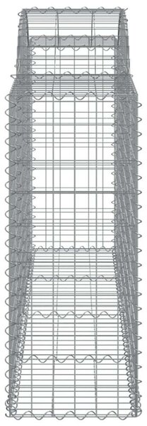 VidaXL Gabion Kosár Készlet - 11 db - 200x50x100/120cm