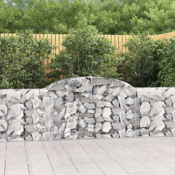 Gabion Kosár - Íves - 2 db - 300x30x80/100cm