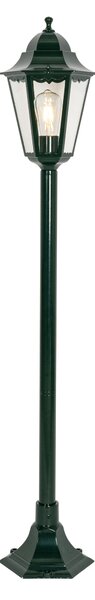 Klasszikus kültéri állólámpa sötétzöld 125 cm IP44 - New Orleans