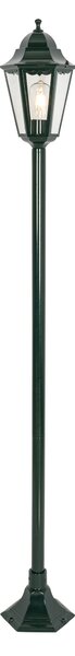 Klasszikus kültéri állólámpa sötétzöld 170 cm IP44 - New Orleans