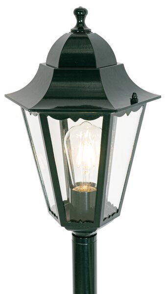 Klasszikus kültéri állólámpa sötétzöld 125 cm IP44 - New Orleans