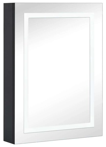 VidaXL LED Tükörfürdőszobaszekrény - 50x13x70 cm