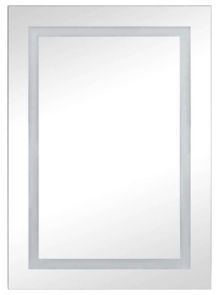 VidaXL LED Tükörfürdőszobaszekrény - 50x13x70 cm