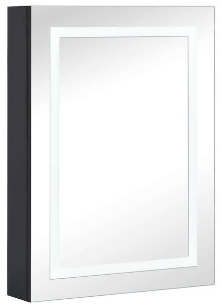 VidaXL LED Tükörfürdőszobaszekrény - 50x13x70 cm