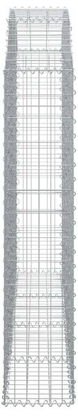 VidaXL Íves Gabion Kosár - 200x30x140/160 cm