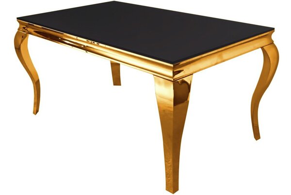 MODERN BAROCK design étkezőasztal 150/200cm - arany
