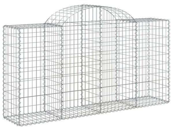 VidaXL Gabion Kosár Készlet - 11 db - 200x50x100/120cm