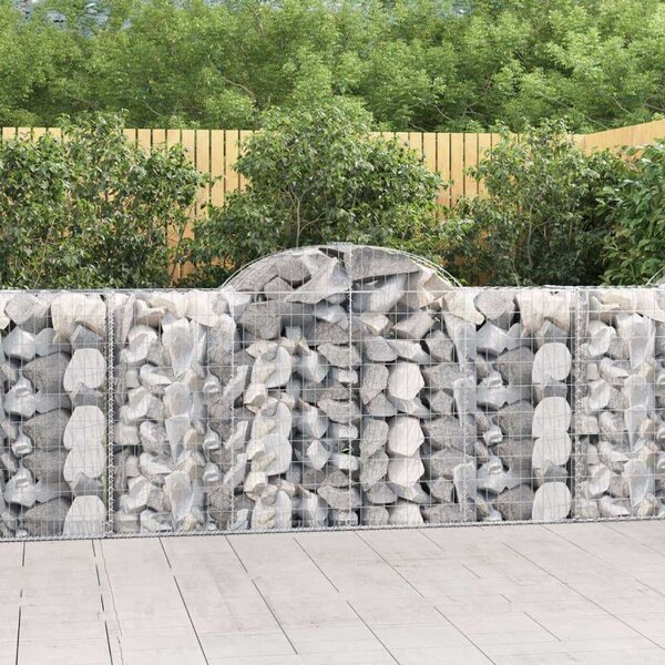 VidaXL Gabion Kosár Készlet - 11 db - 200x50x100/120cm