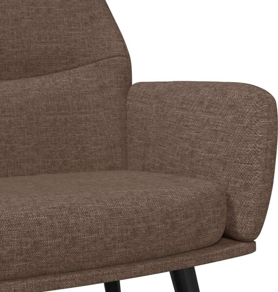 VidaXL tópszínű szövet pihenőfotel