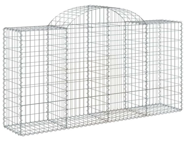 VidaXL Gabion Kosár Készlet - 11 db - 200x50x100/120cm