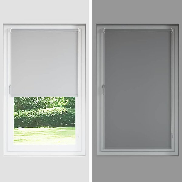 VidaXL redőny Blackout 135x130 cm szövetszélesség 131,6 cm poliészter