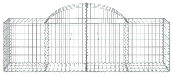 VidaXL Gabion Kosár - 30 db - 200x50x60/80 cm