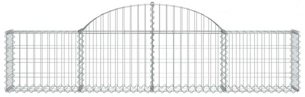 VidaXL Íves Gabion Kosár Szett - 13 db - 200x30x40/60 cm