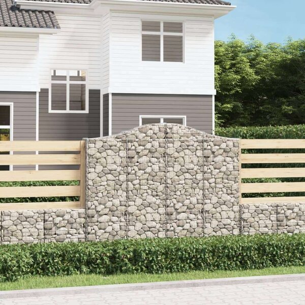 Gabion Kosár - Íves - 3 db - 200x30x160/180cm