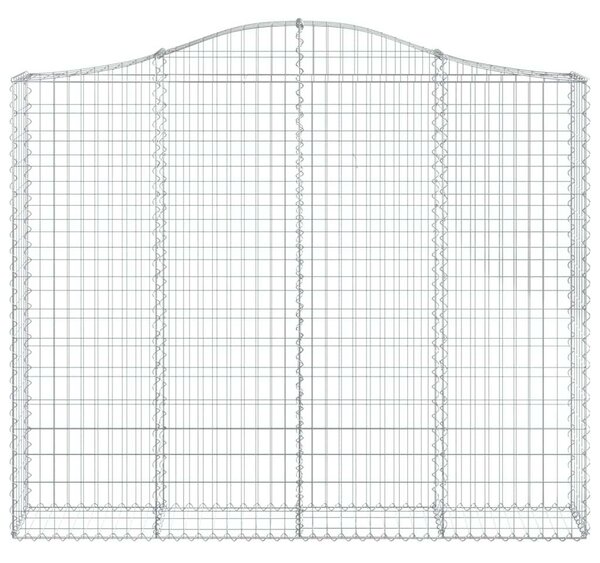Gabion Kosár - Íves - 3 db - 200x30x160/180cm