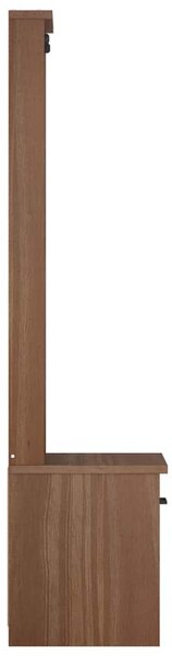 SANDNES tömör fenyőfa előszobafa 45x40x159,5 cm