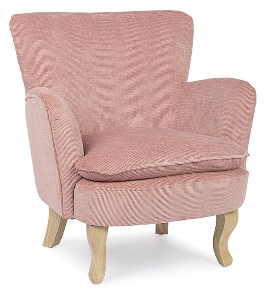 CHENILLE rózsaszín fotel