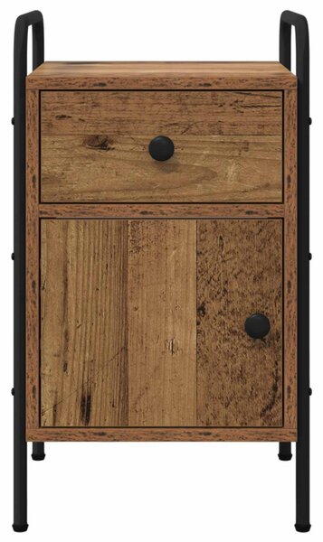 Éjjeliszekrény Antik Fa 35 x 36,5 x 61 cm Szerelt Fa