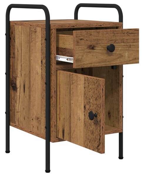 Éjjeliszekrény Antik Fa 35 x 36,5 x 61 cm Szerelt Fa
