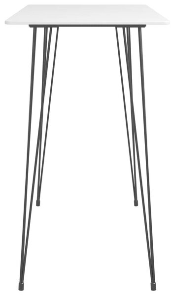 VidaXL Fehér Bárszett - 7 részes - 120x60cm