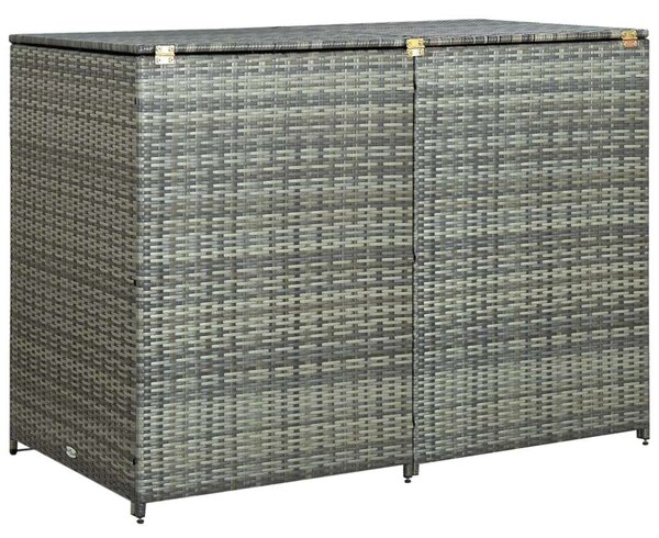 Kert-Max - Dupla Kukatároló - Polyrattan - 148x77x111cm