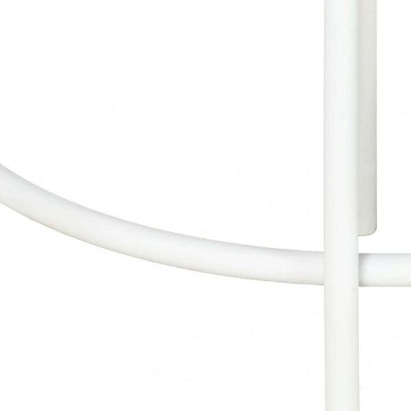 VidaXL Mangófa Bárszék - 4 db - Fehér