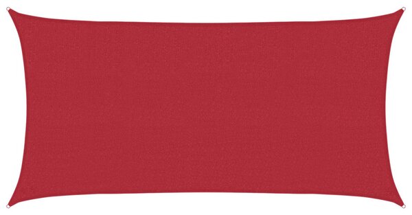 Napernyő Vászon Piros 2 x 6 m HDPE