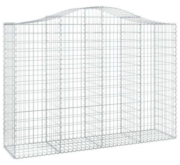 Gabion Kosár - Íves - 200x50x140/160 cm