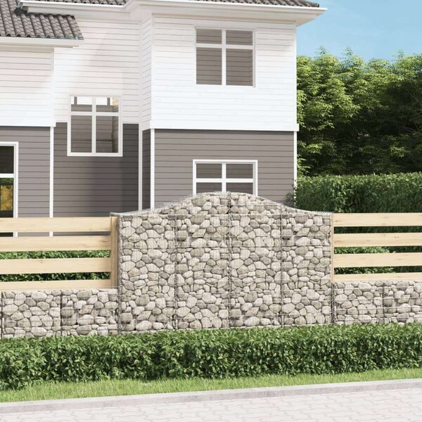 Gabion Kosár - Íves - 200x50x140/160 cm