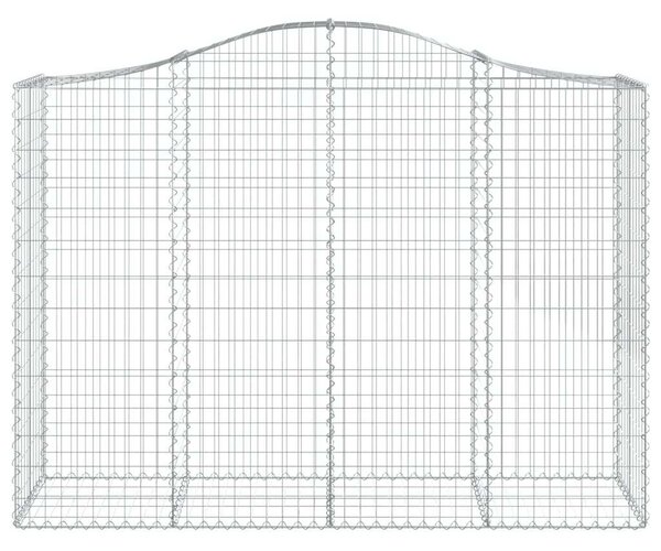 Gabion Kosár - Íves - 200x50x140/160 cm
