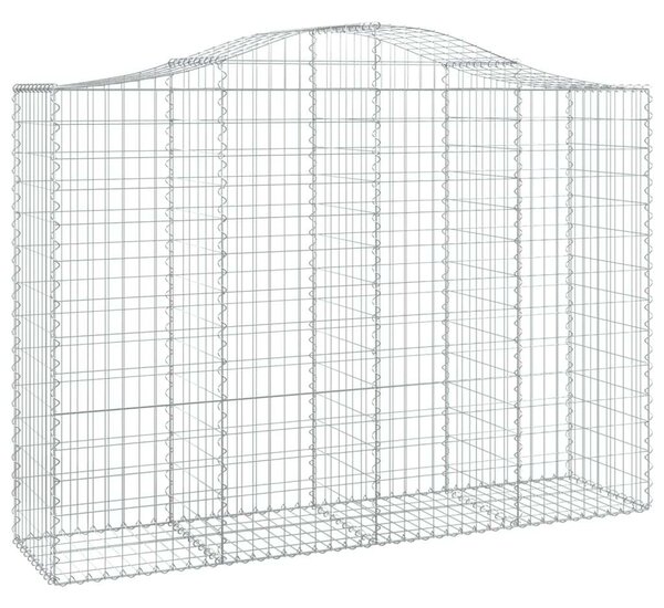 Gabion Kosár - Íves - 200x50x140/160 cm