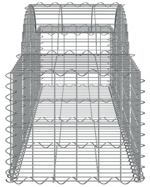 Gabion Kosár - Íves - 8 db - 200x50x40/60cm