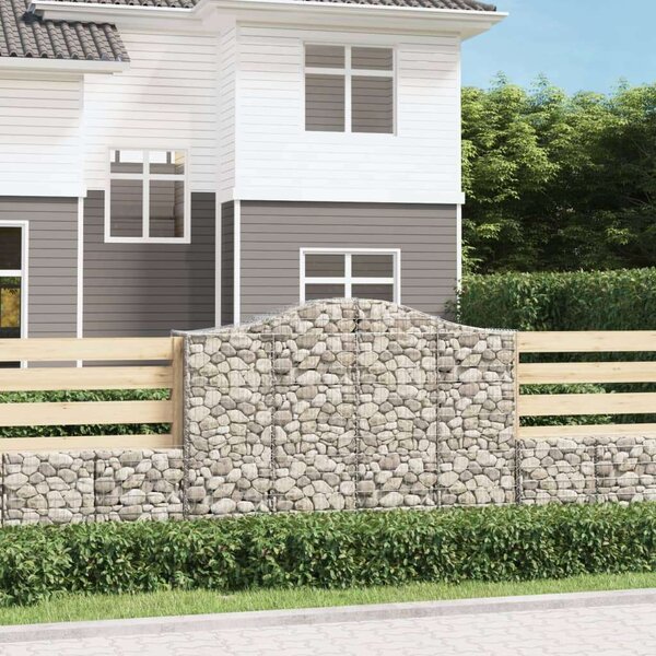 Gabion Kosár - Íves - 200x50x140/160 cm