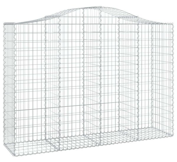 Gabion Kosár - Íves - 200x50x140/160 cm