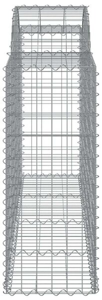 Gabion Kosár Szett - 7 db Íves - 200x50x100/120cm