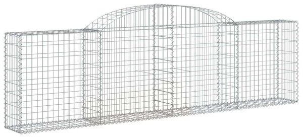 Gabion Kosár - Íves - 2 db - 300x30x80/100cm