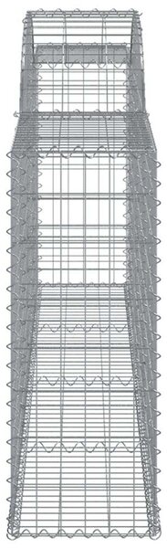 Gabion Kosár - Íves - 2 db - 300x30x80/100cm