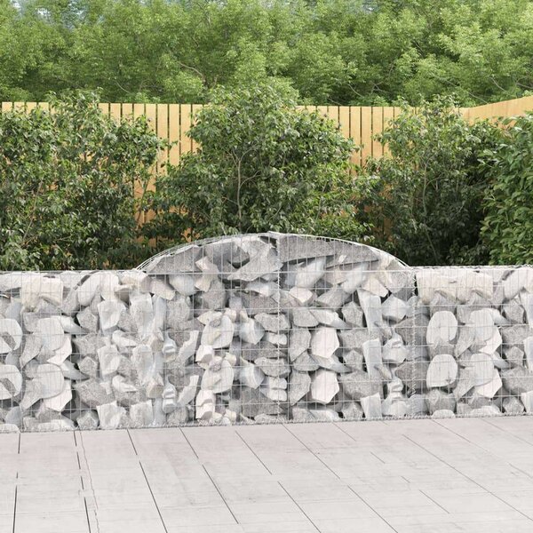 Gabion Kosár - Íves - 2 db - 300x30x80/100cm