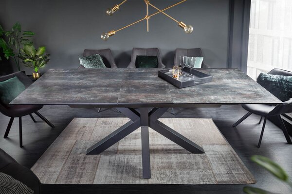 FANCY DARK design étkezőasztal - 180-225cm