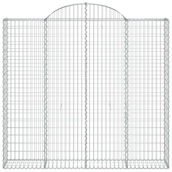 VidaXL Íves Gabion Kosár - 10 db - 200x50x180/200 cm