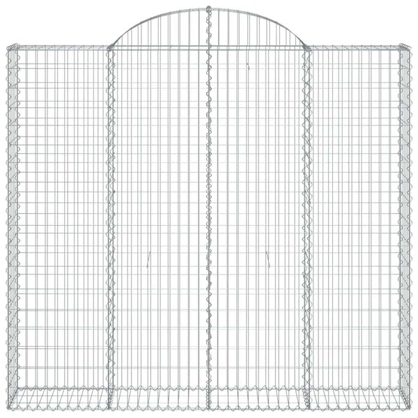 VidaXL Íves Gabion Kosár - 10 db - 200x50x180/200 cm