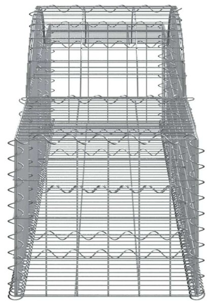 Gabion Kosár - Íves - 2 db - 300x50x40/60cm