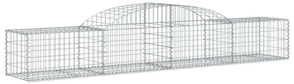Gabion Kosár - Íves - 2 db - 300x50x40/60cm