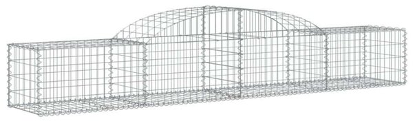 Gabion Kosár - Íves - 2 db - 300x50x40/60cm